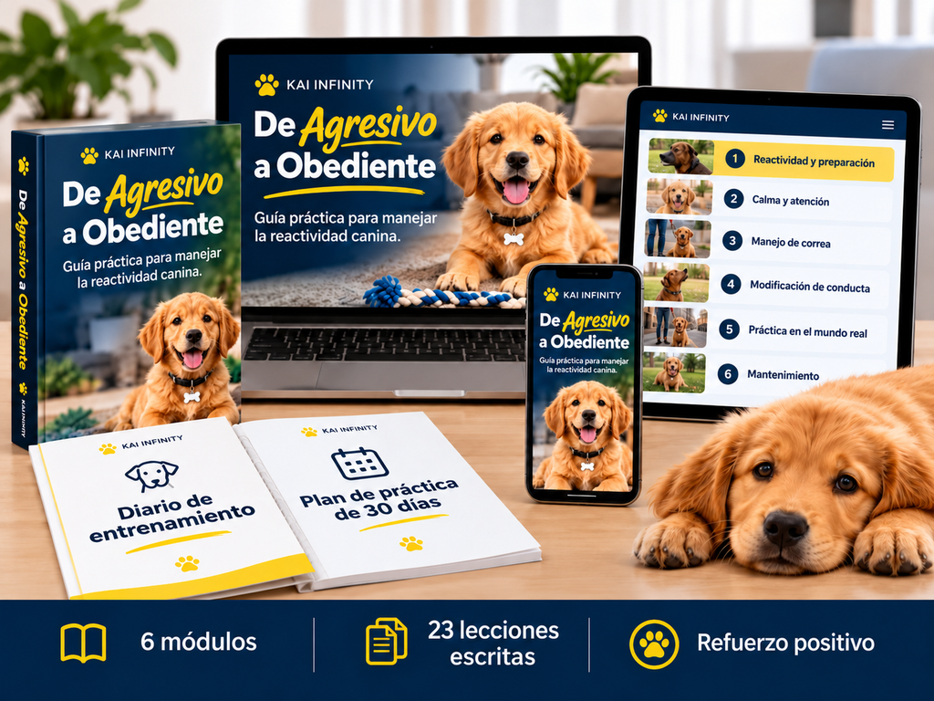 De Agresivo a Obediente — Curso Practico en PDF